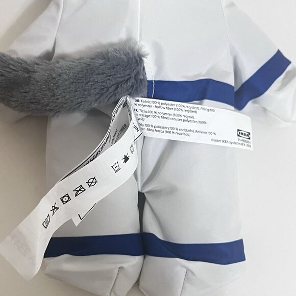 Ikea Astronaut Suit Cat AFTONSPARV Stuffed Animal Toy 005.515.39 - Picture 8 of 11